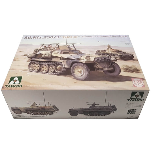 1:35 Sd.Kfz.250/3 GREIF Rommel’s Command Half-Track - TAKOM