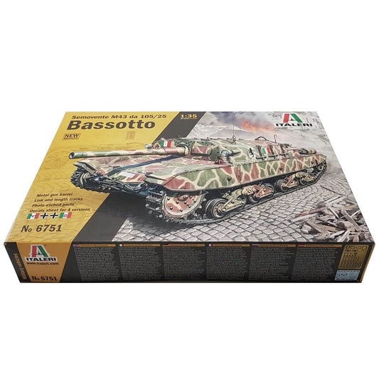 1:35 Semovente M43 da 105/25 Bassotto - ITALERI