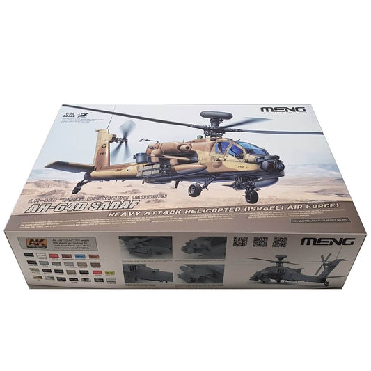 1:35 AH-64D SARAF Heavy Attack Helicopter - Israeli Air Force - MENG