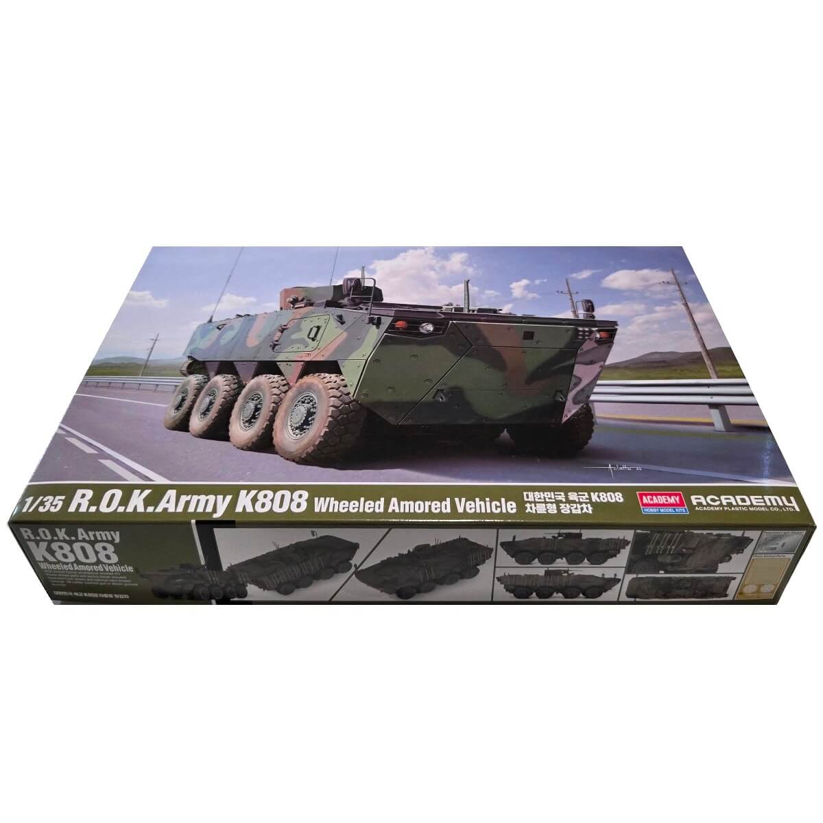 1:35 ROK Army K808 Wheeled Armored Vehicle - ACADEMY