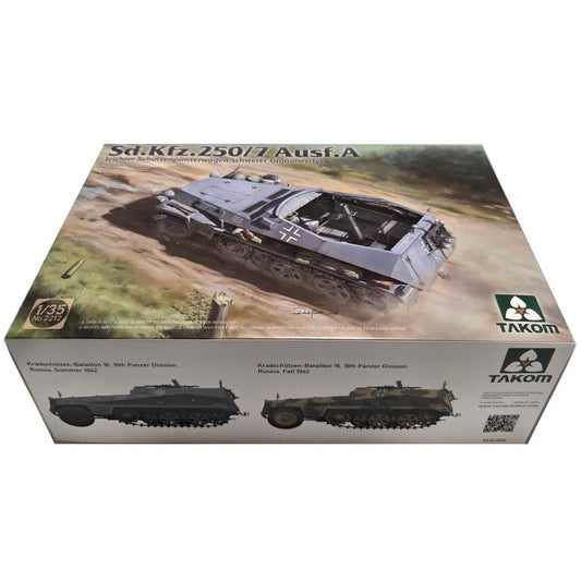 1:35 Sd.Kfz. 250/7 Ausf. A leichte Schutzenpanzerwagen schwerer Granatwerfer - TAKOM