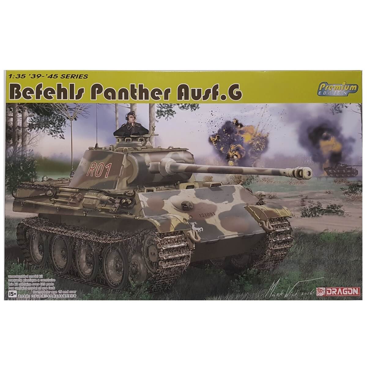 1:35 Befehls Panther Ausf. G - DRAGON