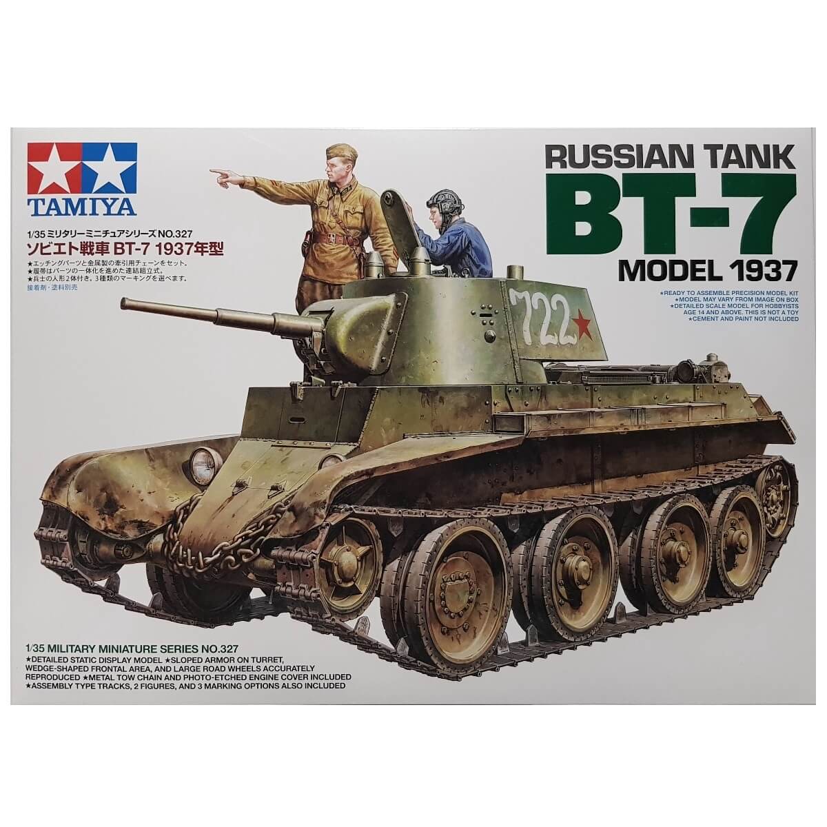 1:35 Russian Tank BT-7 - Model 1937 - TAMIYA