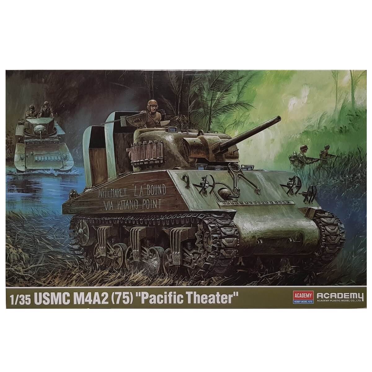 1:35 USMC M4A2(75) - Pacific Theater - ACADEMY