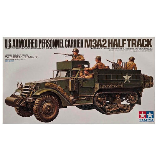 1:35 US Armored Personnel Carrier M3A2 Halftrack - TAMIYA