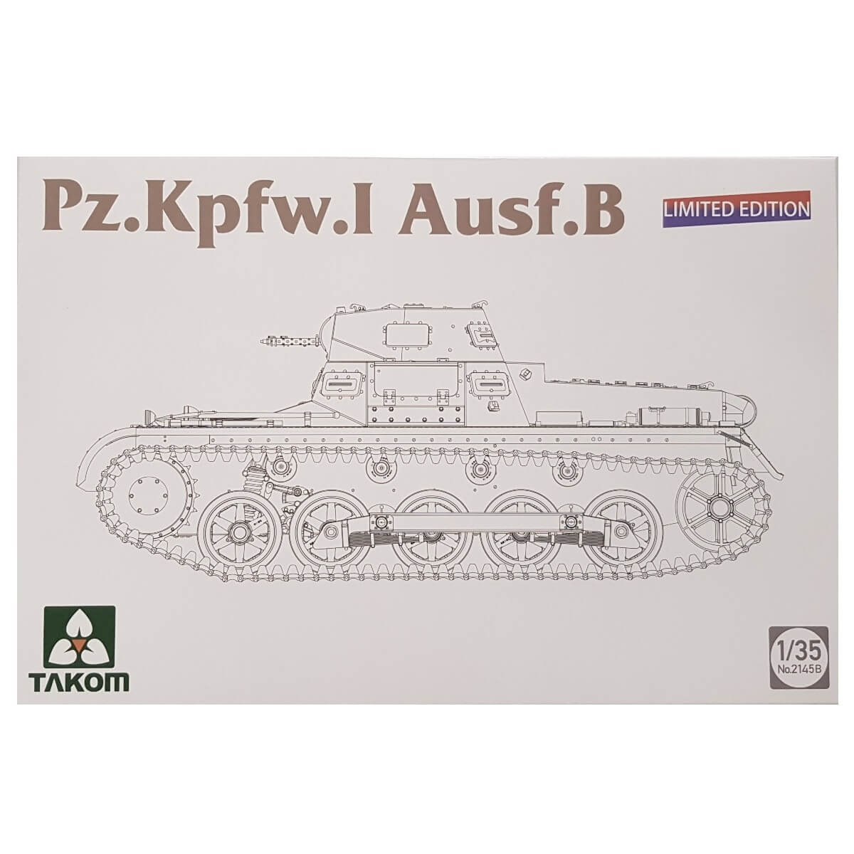 1:35 Pz.Kpfw. I Ausf. B - Limited Edition - TAKOM