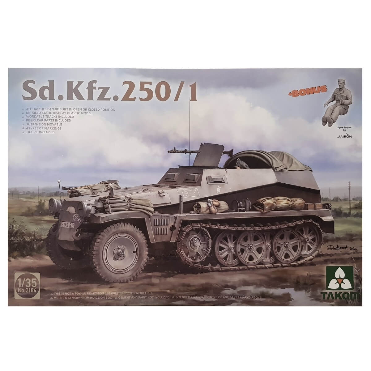 1:35 Sd.Kfz. 250/1 - TAKOM