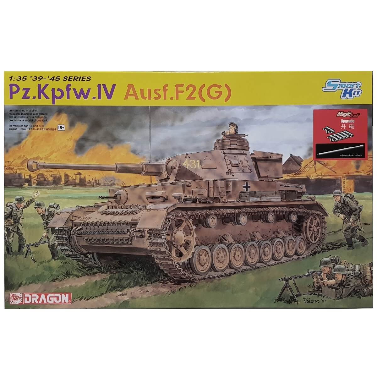1:35 Pz.Kpfw.IV Ausf.F2(G) with Magic Track - DRAGON