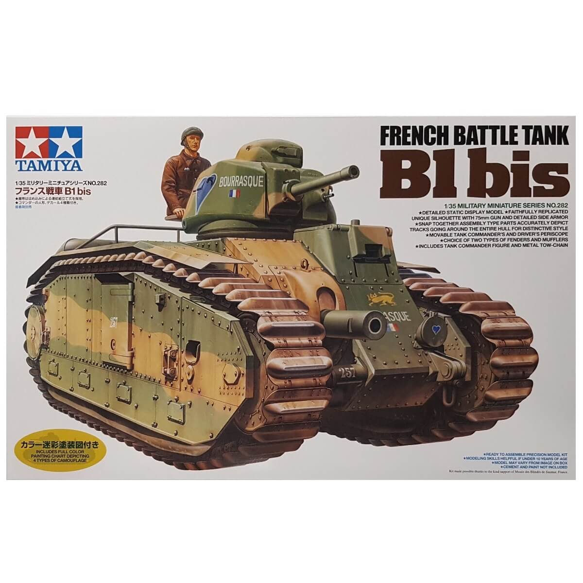 1:35 French Battle Tank B1 bis - TAMIYA