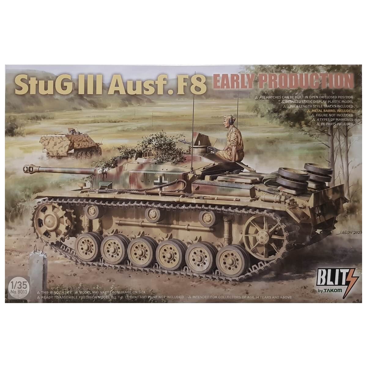 1:35 Stug III Ausf. F8 - Early Production - TAKOM