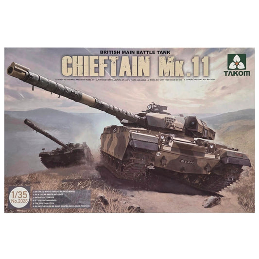 1:35 British Main Battle Tank Chieftain Mk.11 - TAKOM