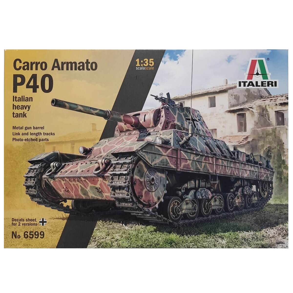 1:35 Carro Armato P40 Italian Heavy Tank - ITALERI