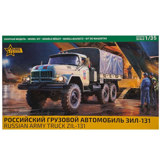 1:35 Russian Army Truck ZIL-131 - ZVEZDA