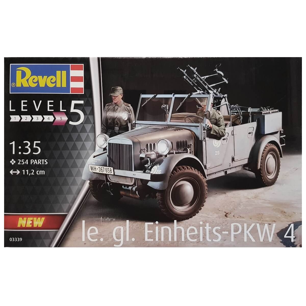 1:35 le. gl. Einheits-PKW 4 - REVELL