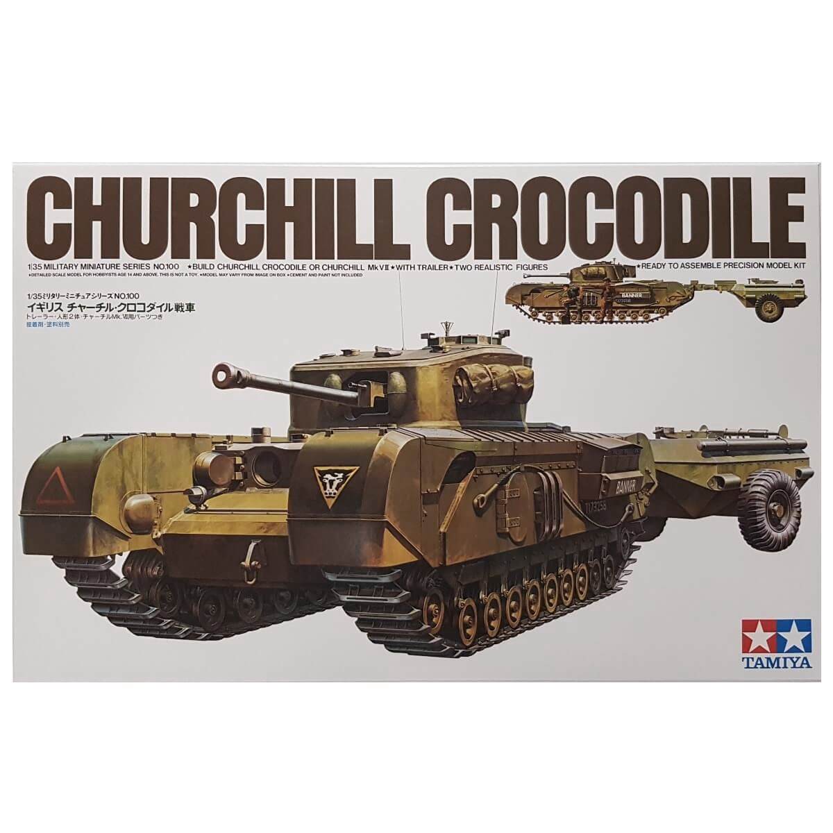 1:35 British Churchill Crocodile - TAMIYA