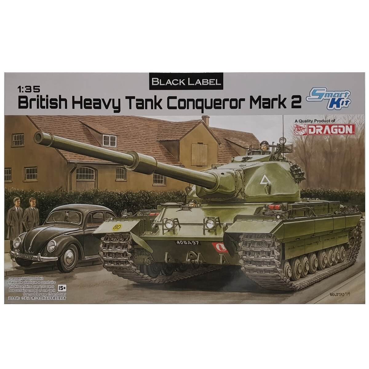 1:35 British Heavy Tank Conqueror Mark 2 - DRAGON