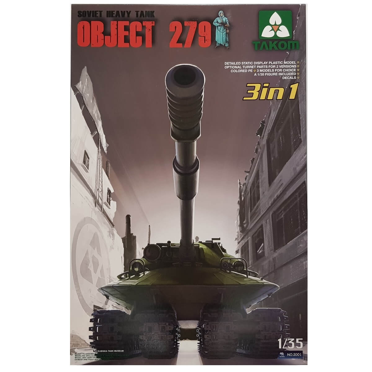 Object 203 1:35 Soviet Heavy Tank OBJECT 279 - TAKOM – one35scale