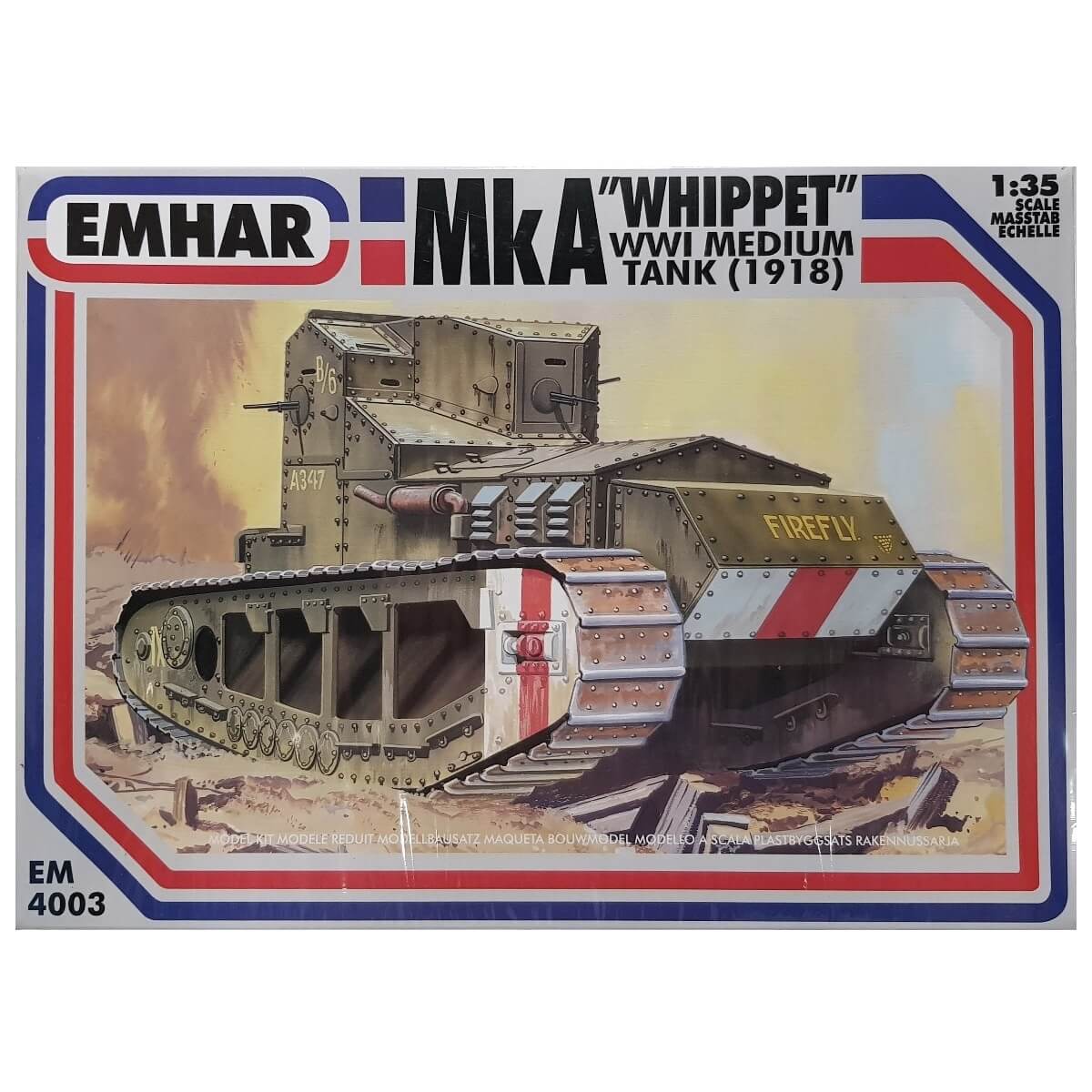 1:35 Mark A WHIPPET Medium Tank - EMHAR
