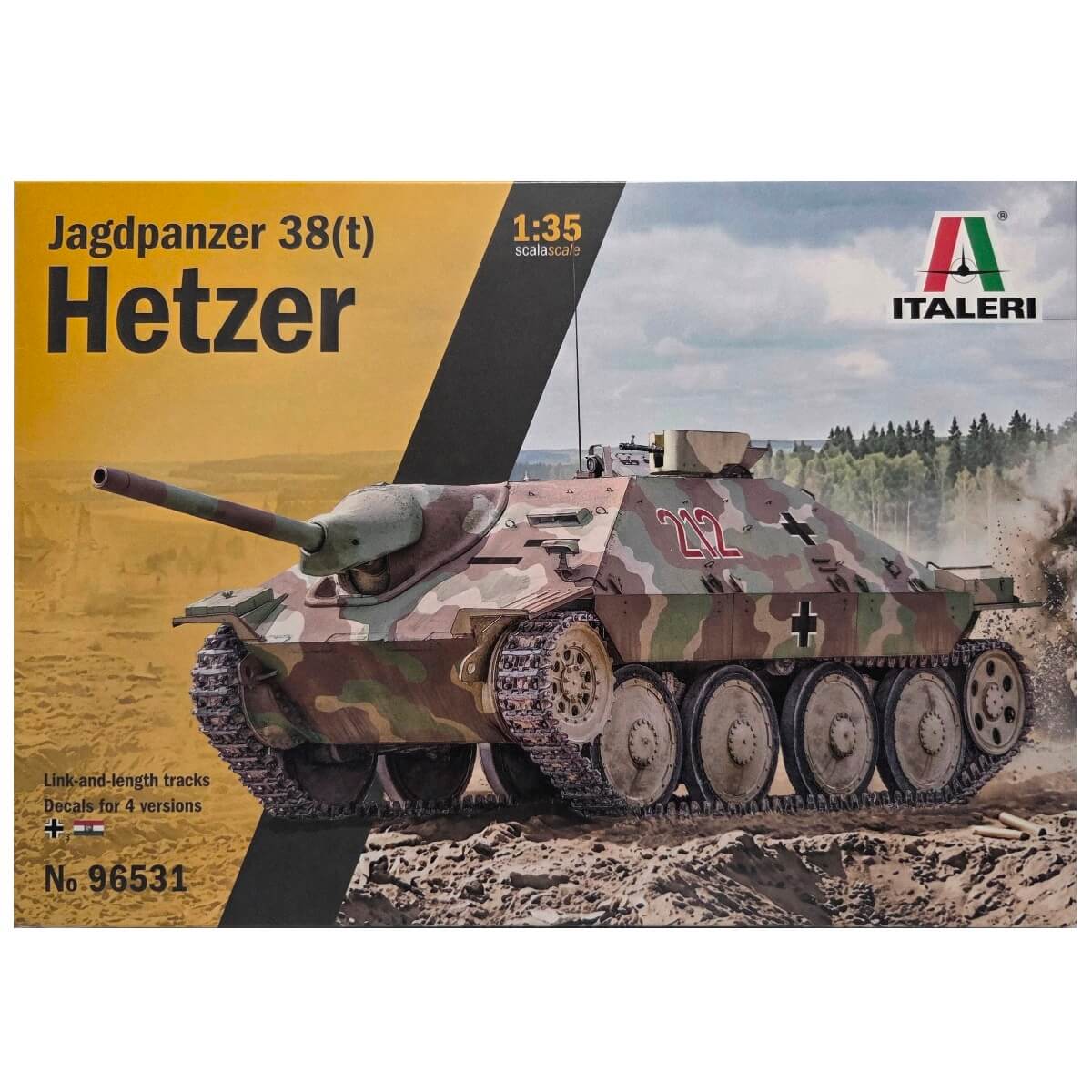 1:35 Jagdpanzer 38(t) Hetzer - ITALERI