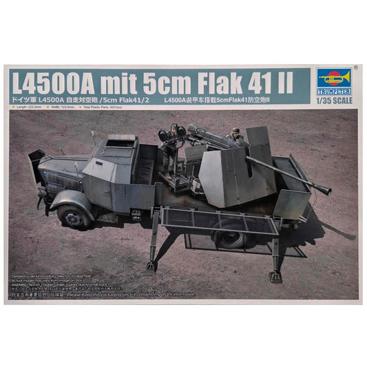 1:35 L4500A with 5cm Flak 41 II - TRUMPETER
