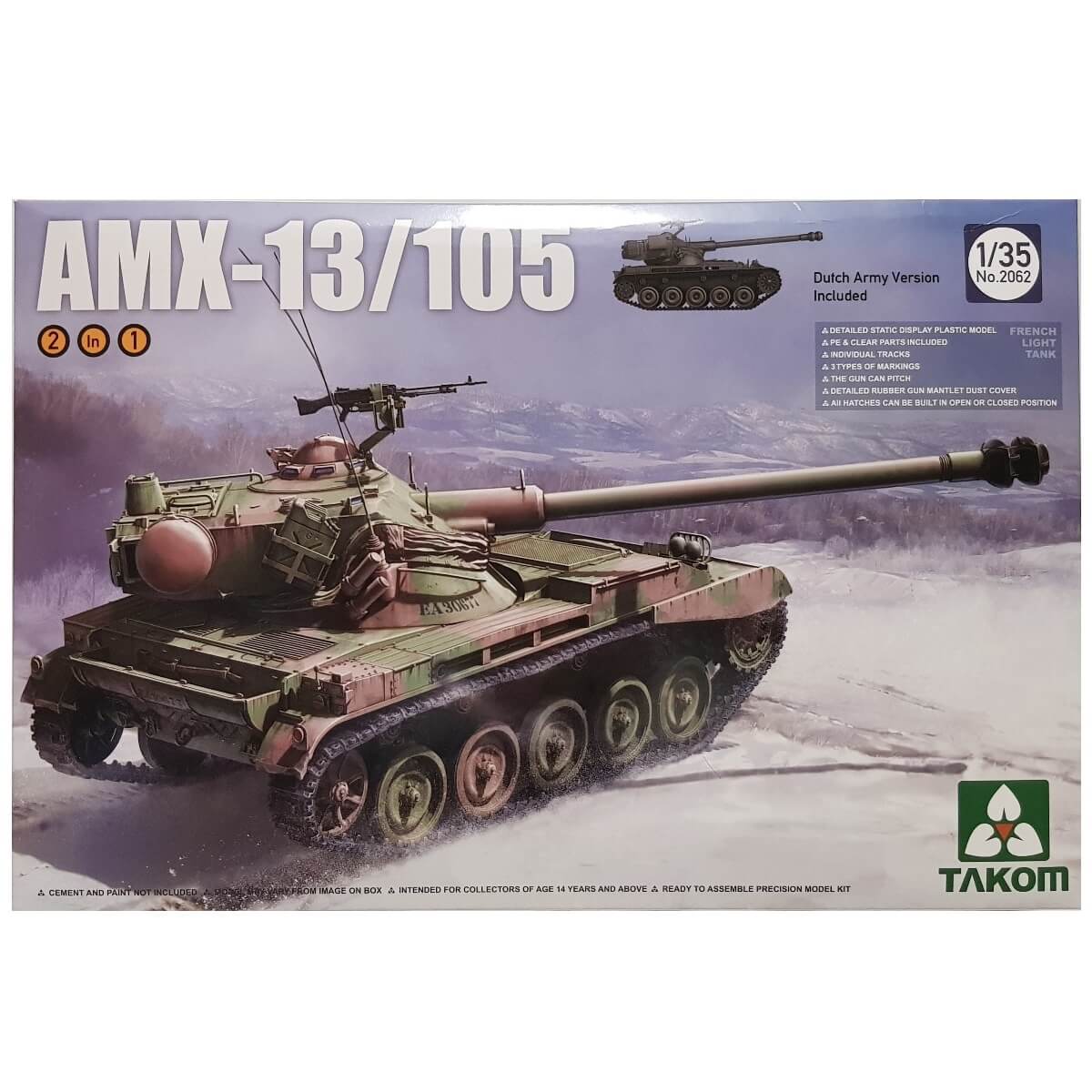 1:35 AMX-13/105 - TAKOM