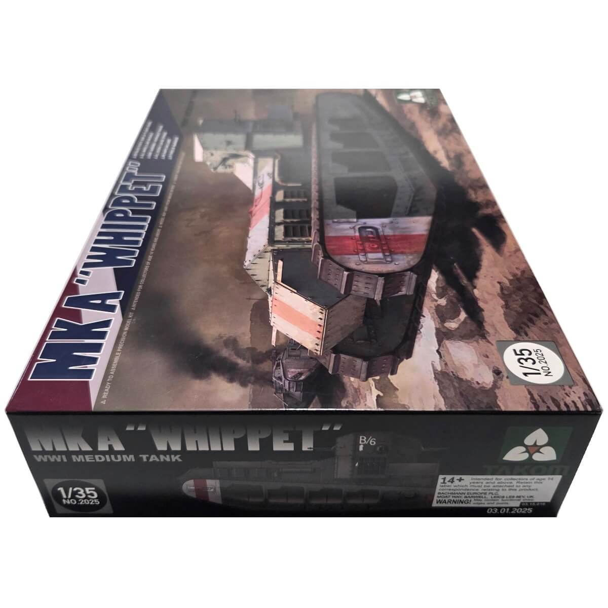 1:35 MK A Whippet - WWI Medium Tank - TAKOM