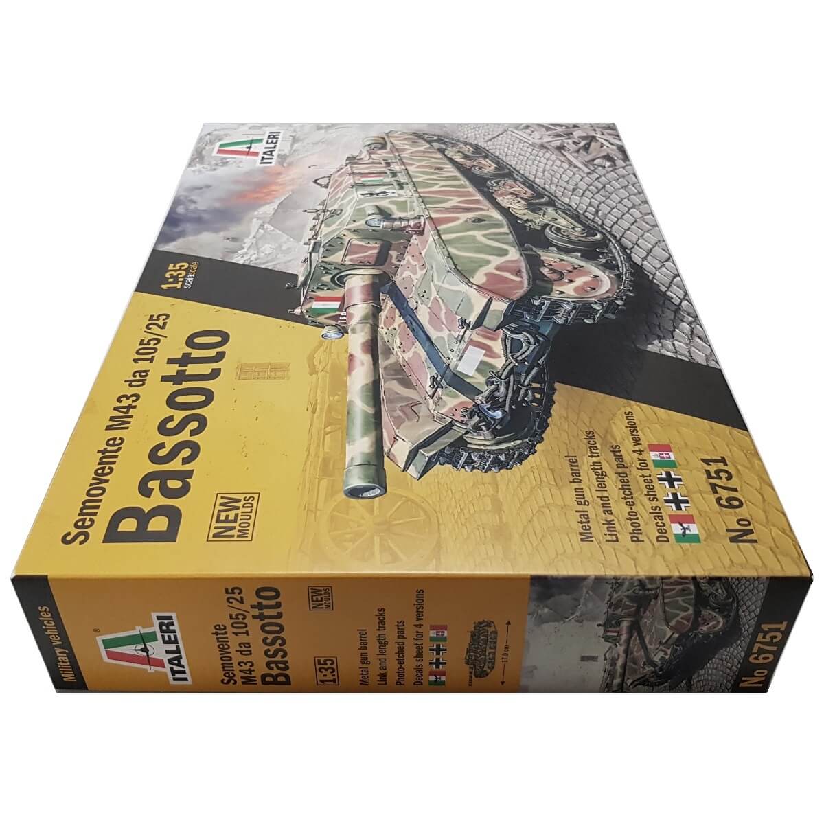 1:35 Semovente M43 da 105/25 Bassotto - ITALERI