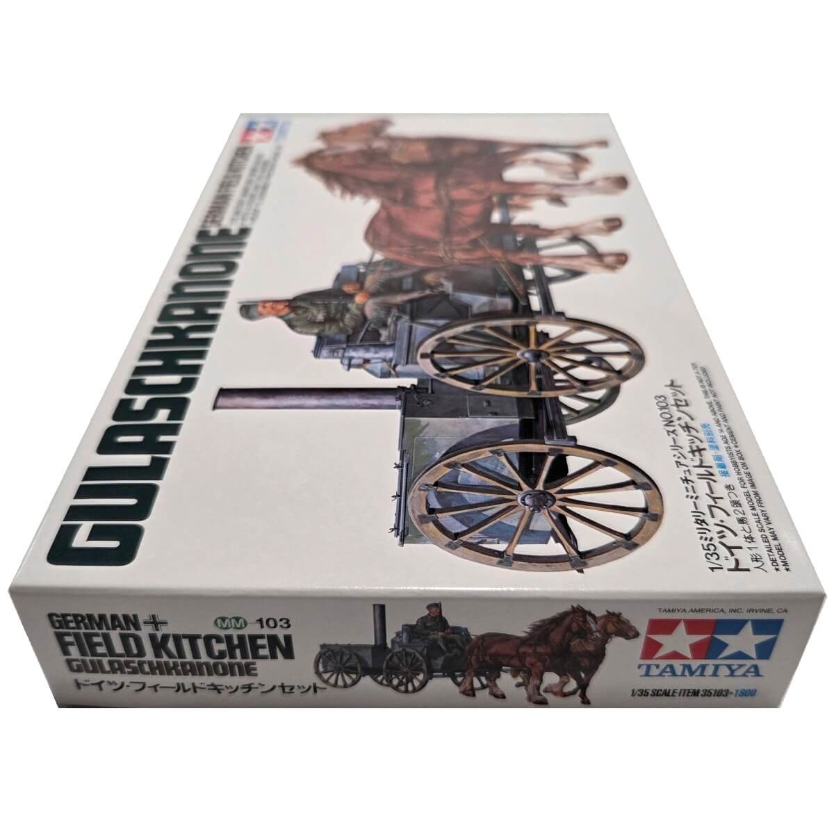 1:35 Gulaschkanone German Field Kitchen - TAMIYA