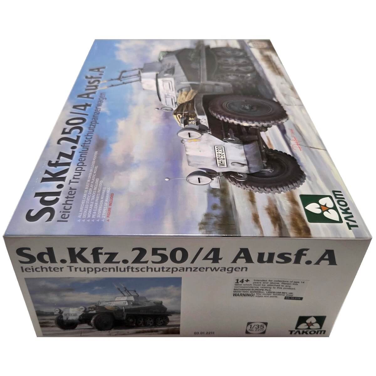 1:35 Sd.Kfz. 250/4 Ausf. A leichter Truppenluftschutzpanzerwagen - TAKOM