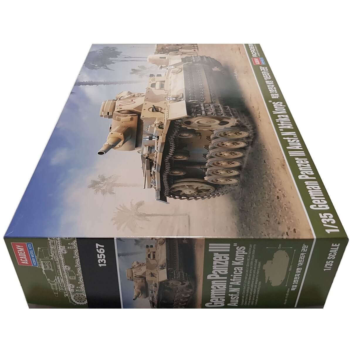 1:35 Panzer III Ausf.N - Afrika Korps - ACADEMY