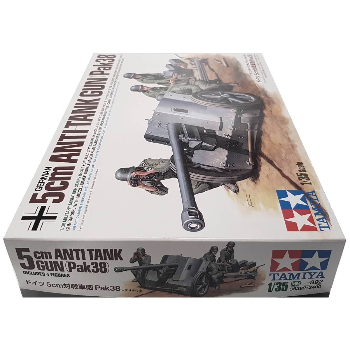 1:35 German 5 cm Anti-Tank Gun (PaK 38) - TAMIYA
