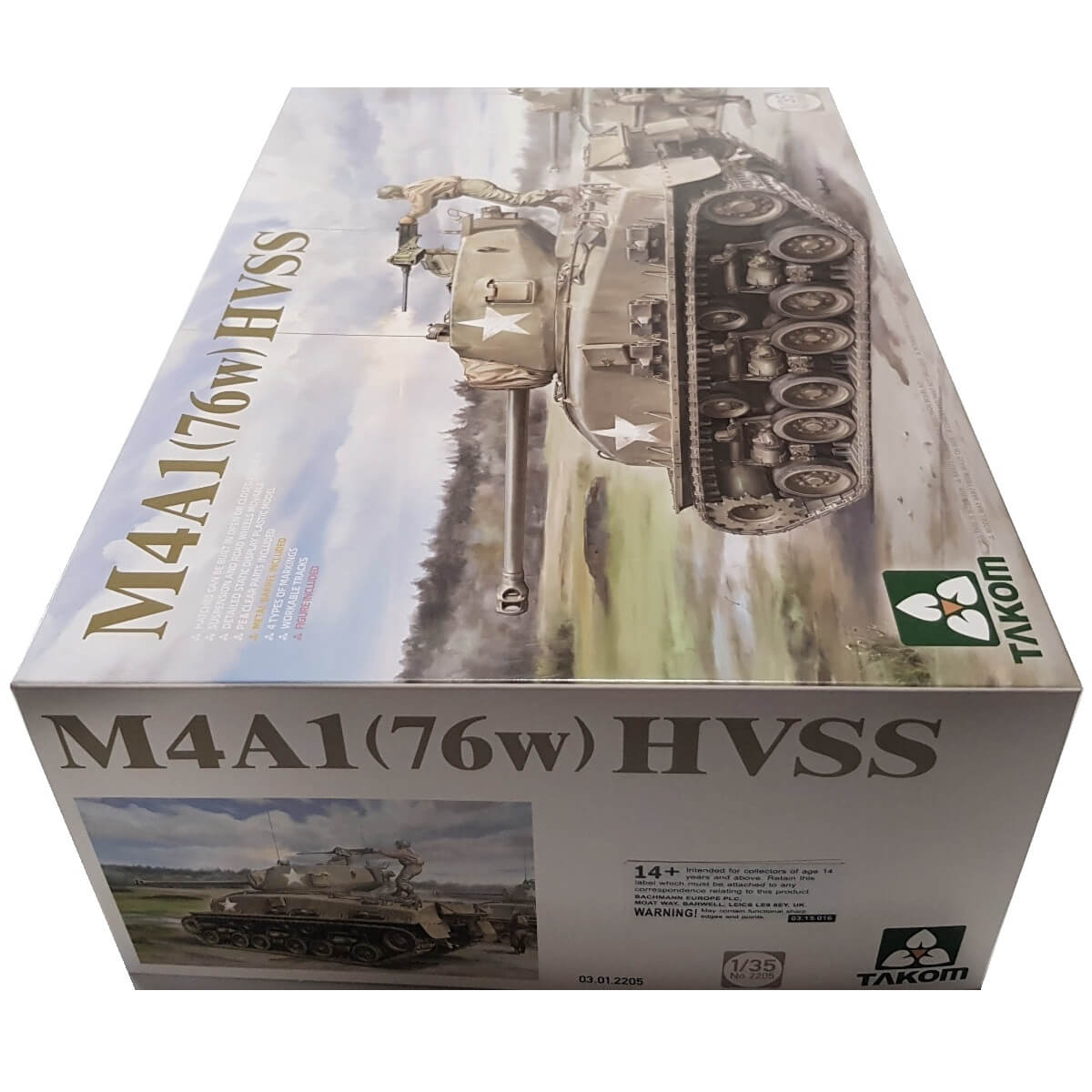 1:35 M4A1 76(w) HVSS - TAKOM