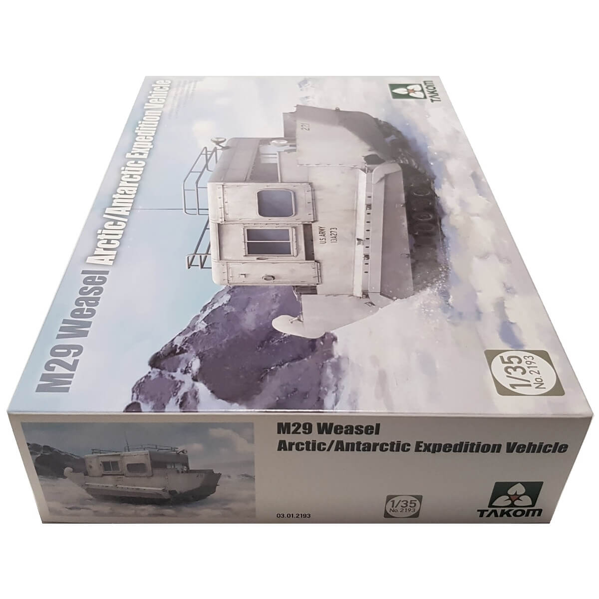 1:35 M29 Weasel Arctic/Antarctic Expedition Vehicle - TAKOM