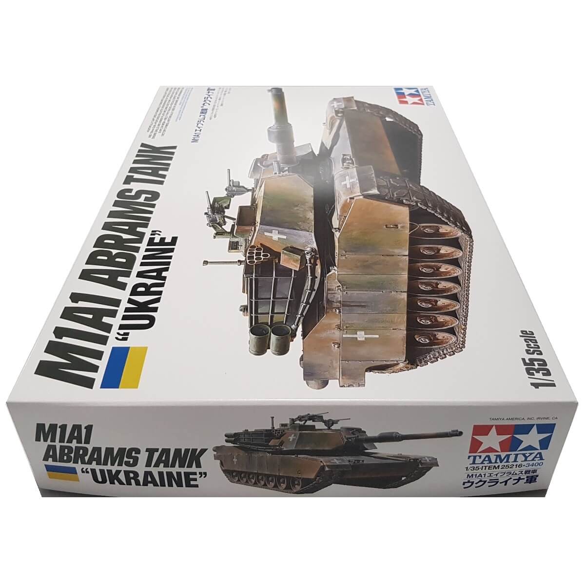 1:35 US M1A1 Abrams Tank - Ukraine - TAMIYA