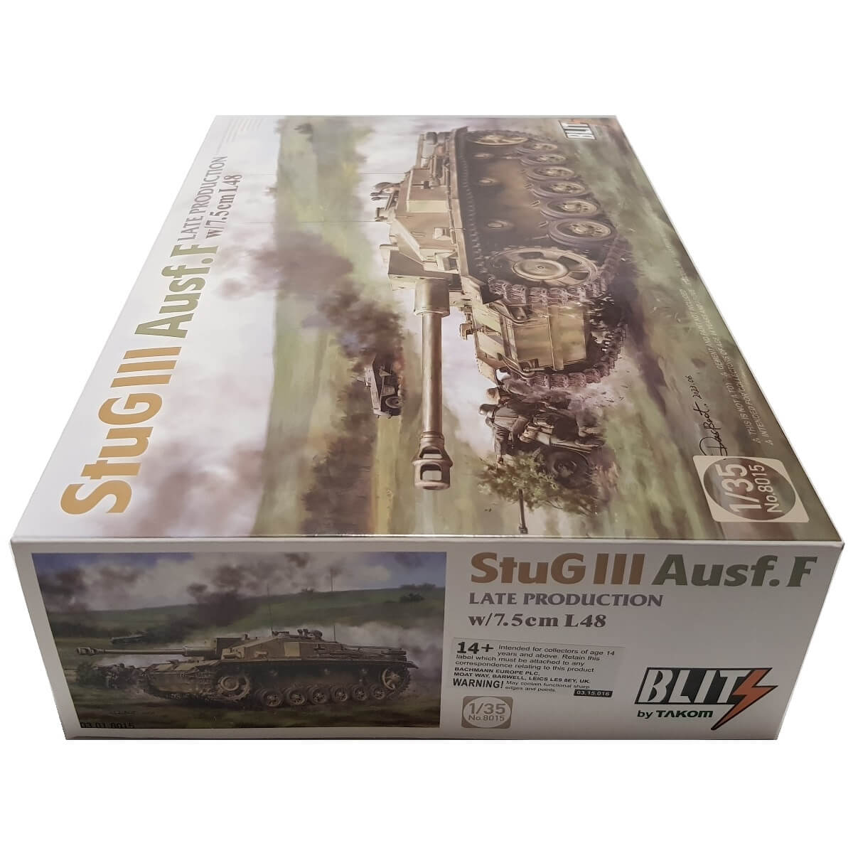 1:35 StuG III Ausf. F Late Production with 7.5cm L/48 - TAKOM