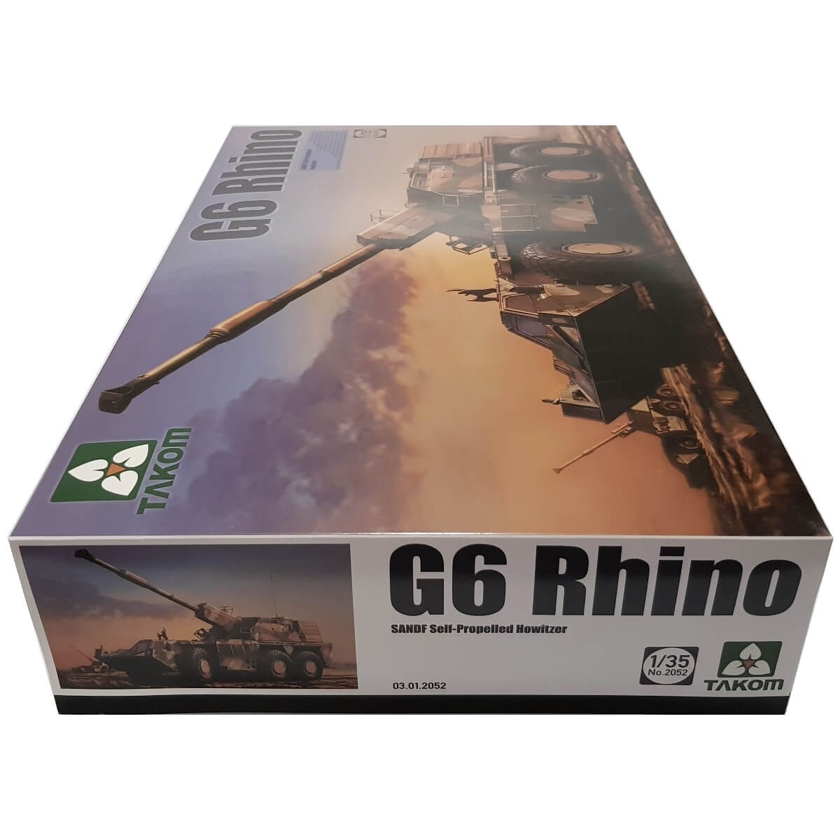 1:35 G6 Rhino SANDF Self-Propelled Howitzer - TAKOM