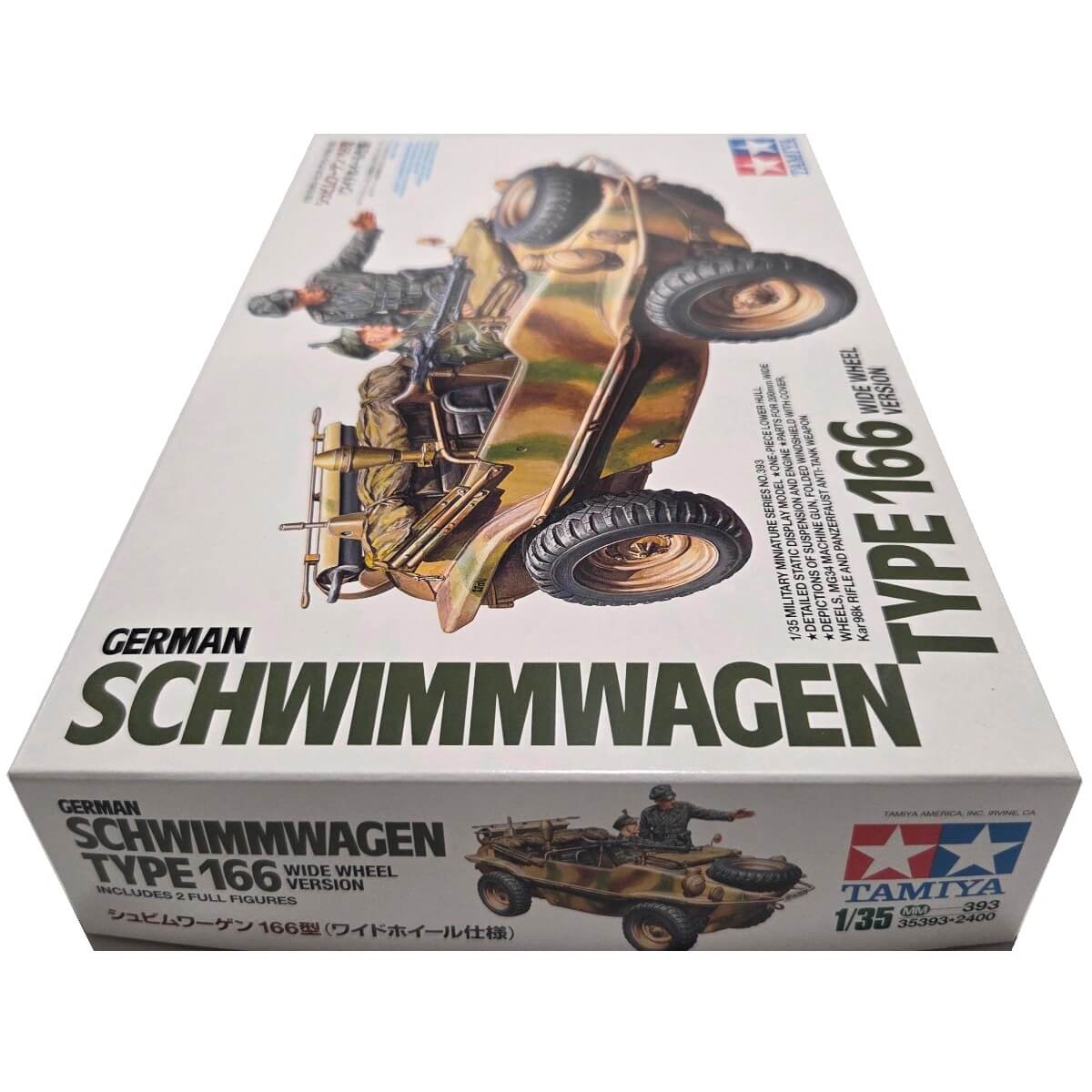 1:35 German Schwimmwagen Type 166 Wide Wheel Version - TAMIYA