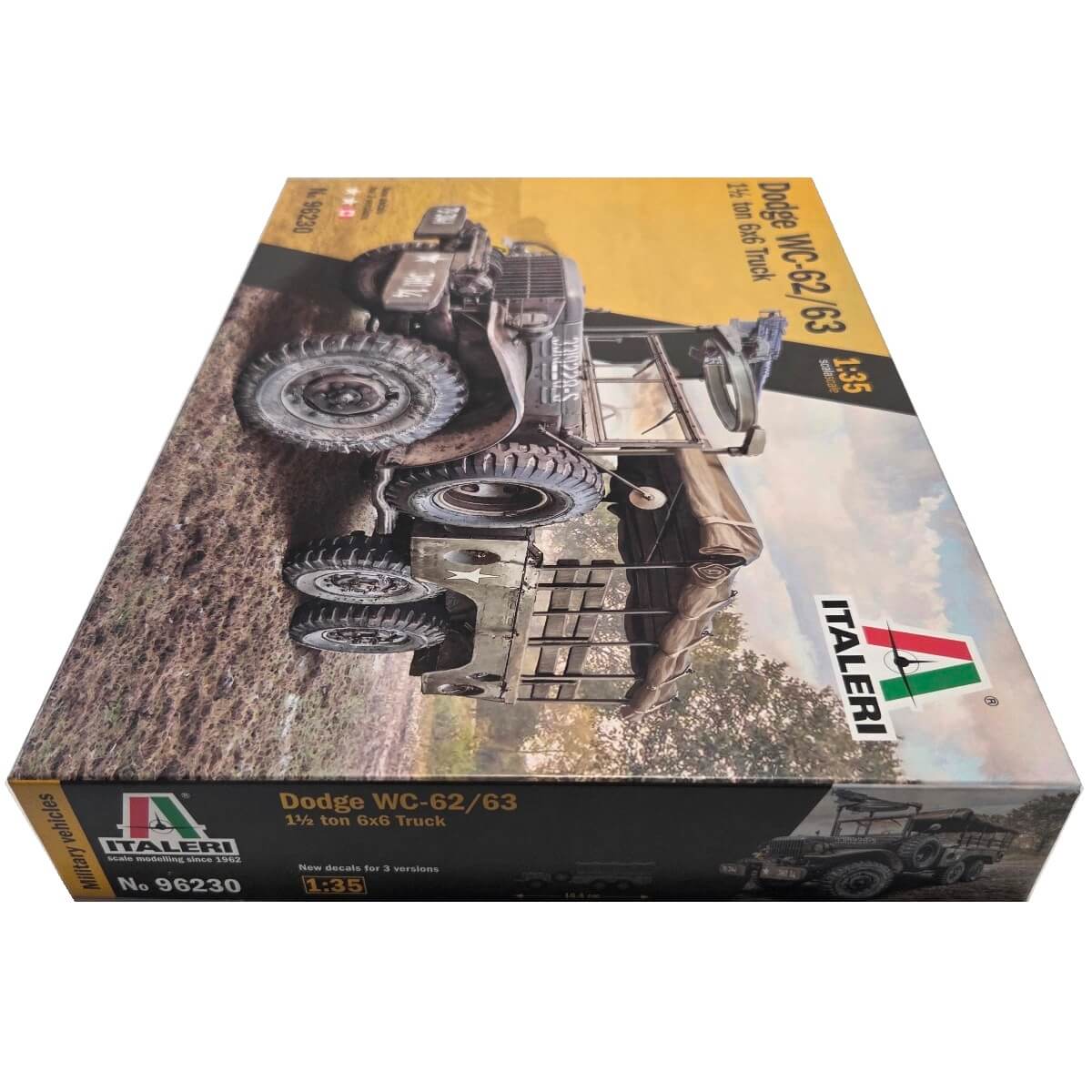 1:35 Dodge WC-62/63 1 1/2 ton 6x6 TRUCK - ITALERI
