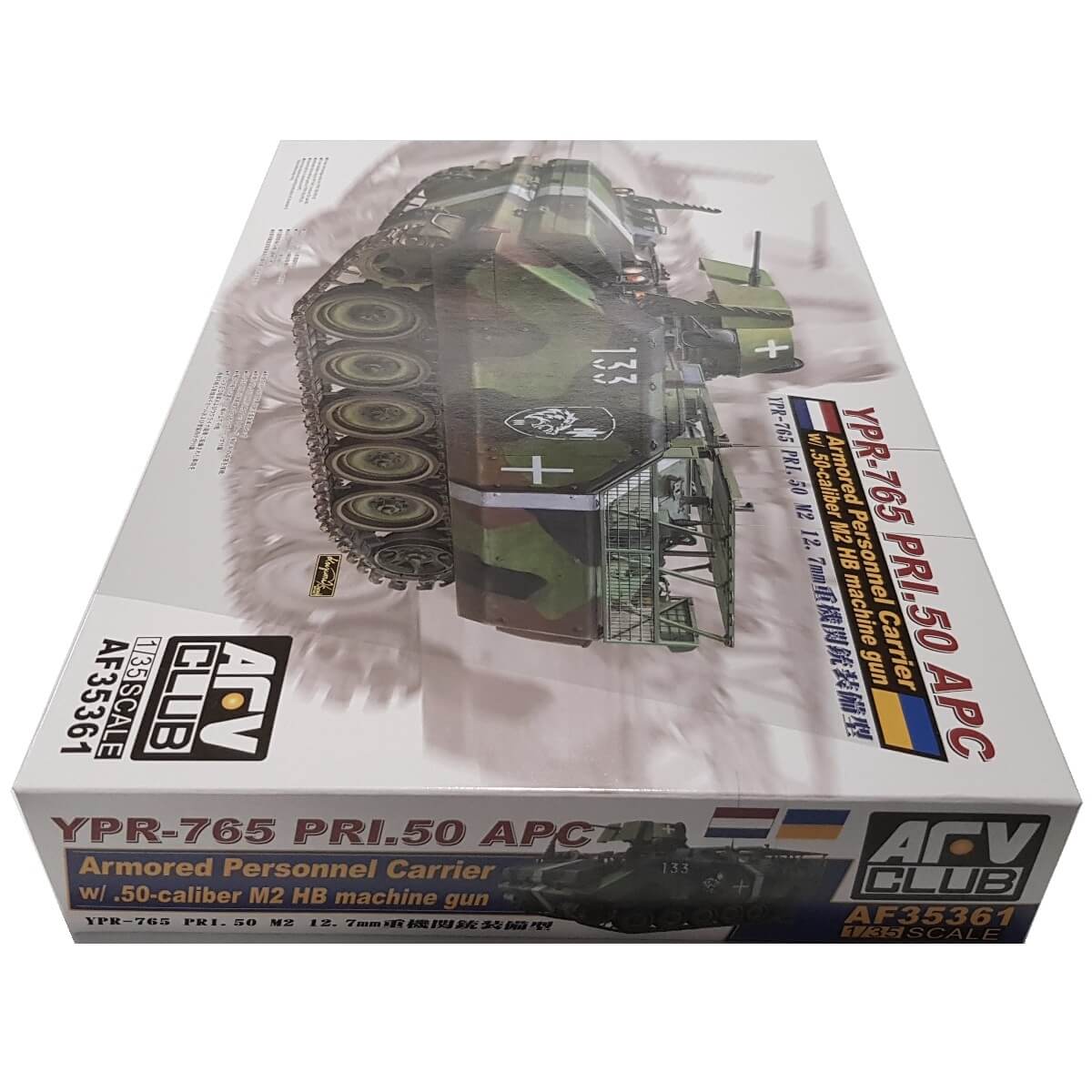 1:35 YPR-765 PRI.50 APC with .50-caliber M2 HB Machine Gun - AFV CLUB