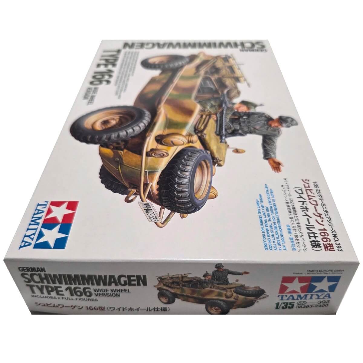1:35 German Schwimmwagen Type 166 Wide Wheel Version - TAMIYA