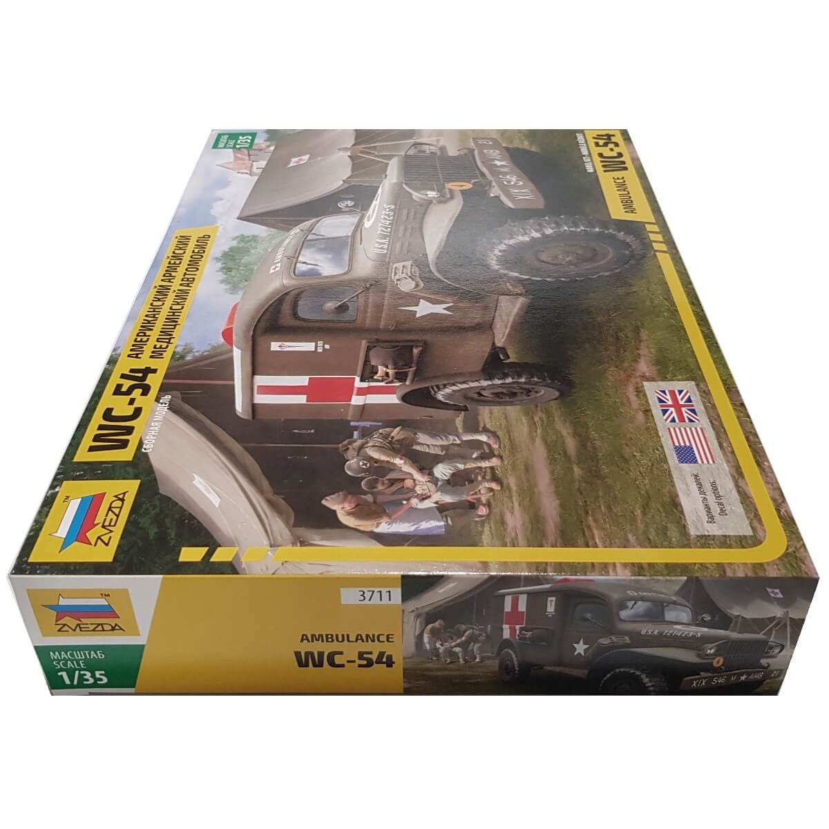 1:35 Dodge WC-54 Ambulance - ZVEZDA