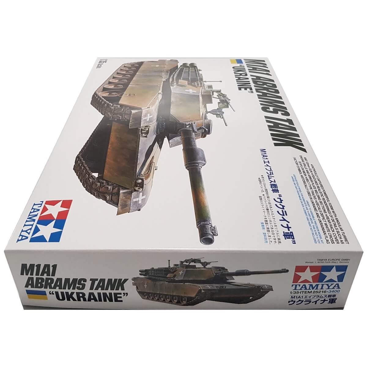 1:35 US M1A1 Abrams Tank - Ukraine - TAMIYA