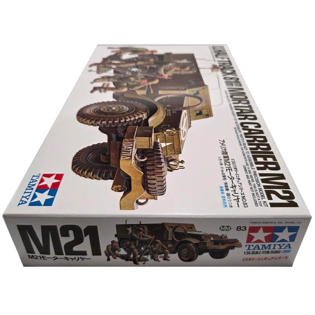 1:35 US Half Track 81mm Mortar Carrier M21 - TAMIYA