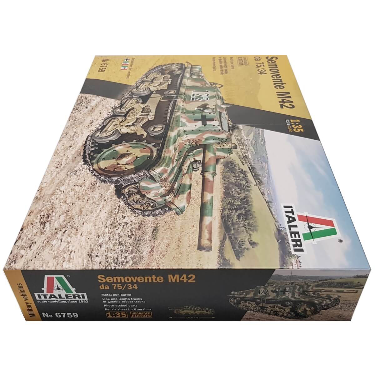 1:35 Semovente M42 da 75/34 Upgraded - ITALERI