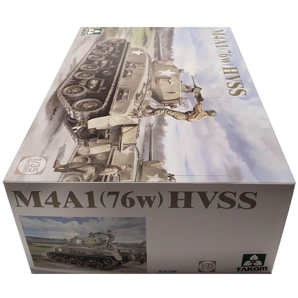 1:35 M4A1 76(w) HVSS - TAKOM