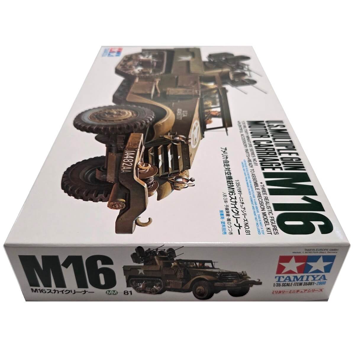 1:35 US Multiple Gun Motor Carriage M16 - TAMIYA