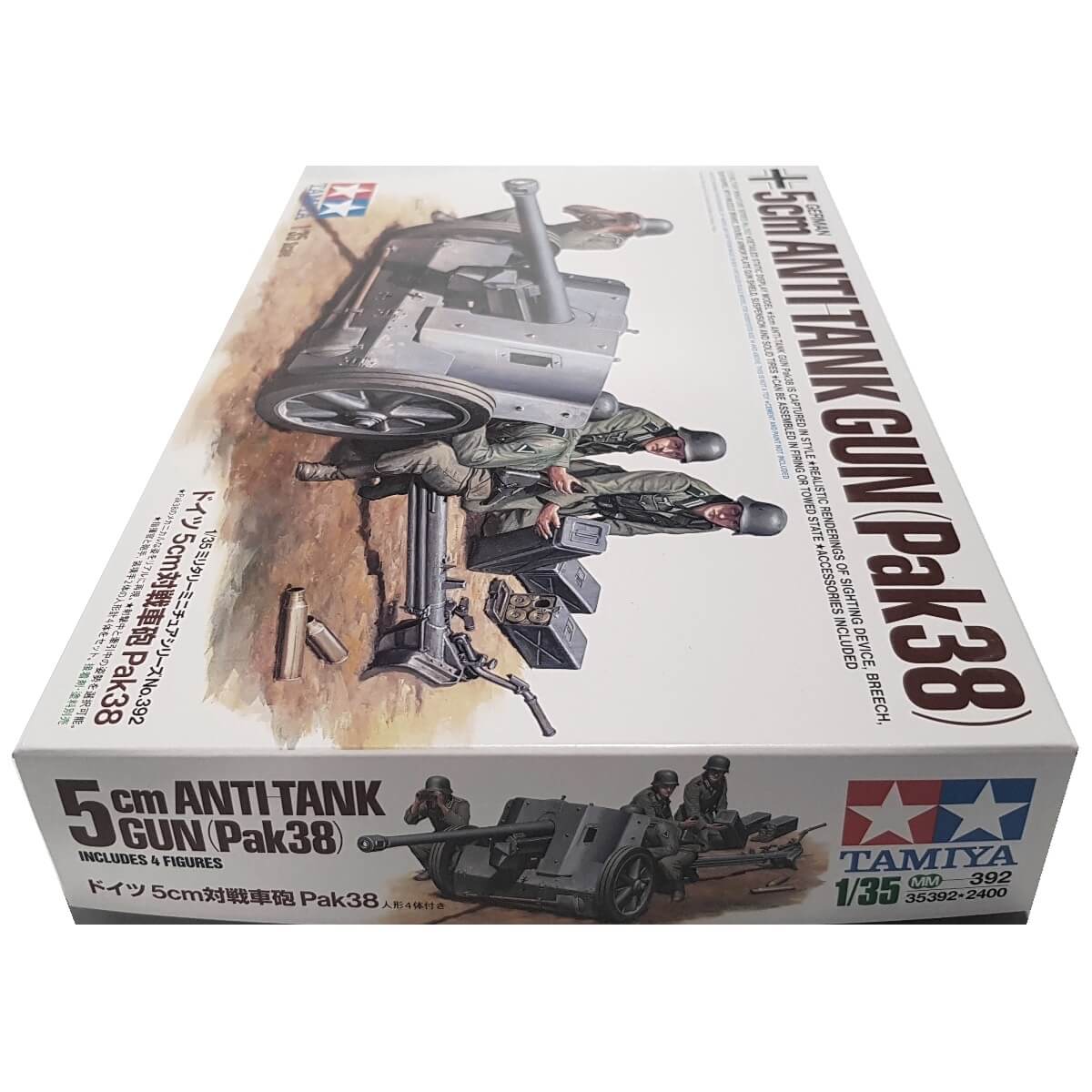1:35 German 5 cm Anti-Tank Gun (PaK 38) - TAMIYA – one35scale
