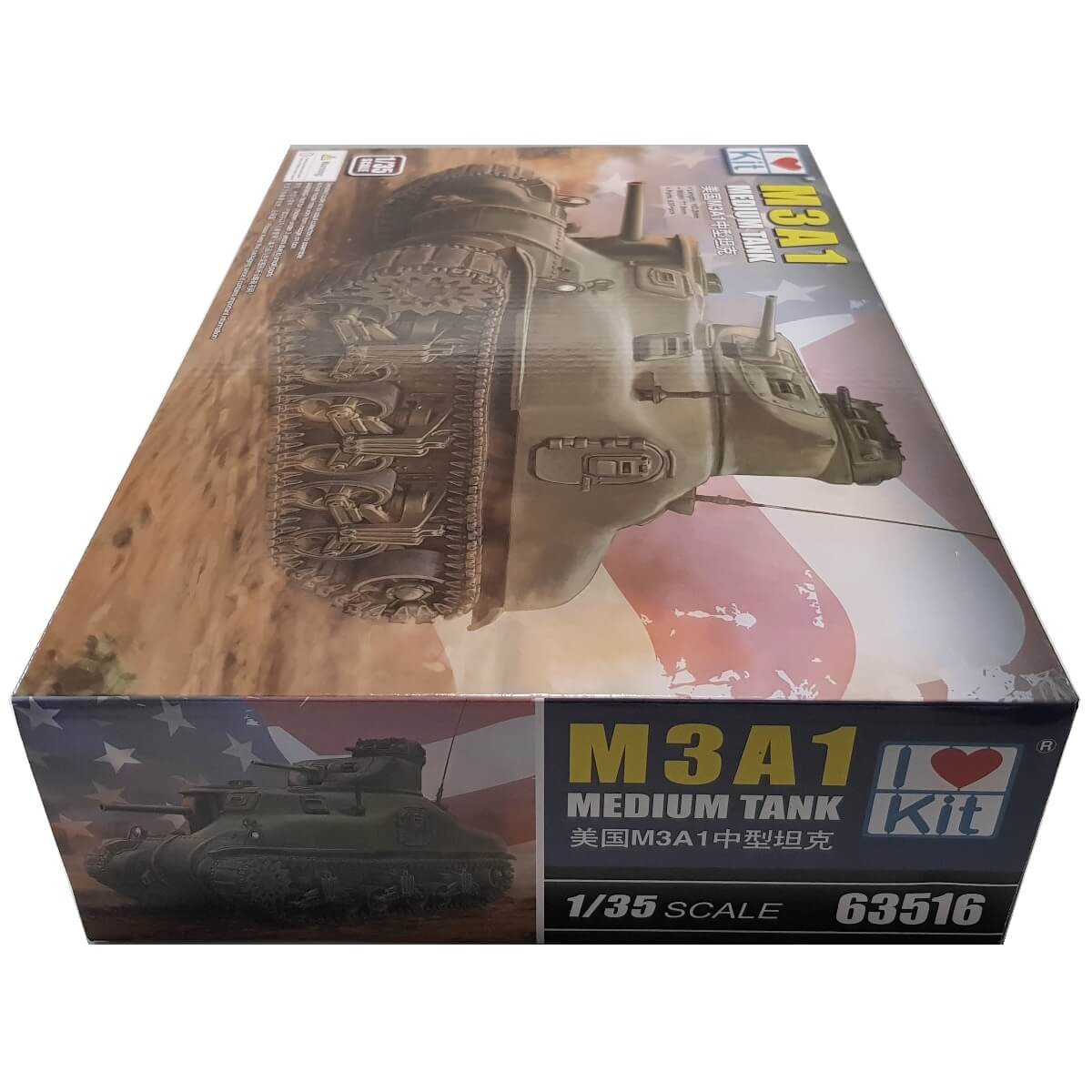1:35 M3A1 Medium Tank - I LOVE KIT