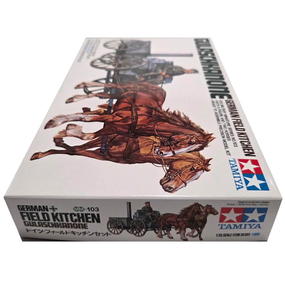 1:35 Gulaschkanone German Field Kitchen - TAMIYA