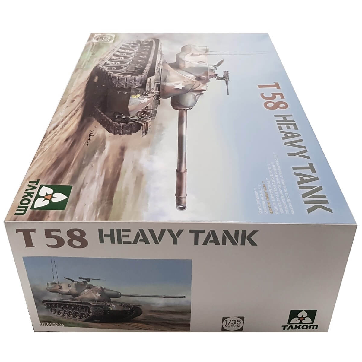 1:35 T58 Heavy Tank - TAKOM